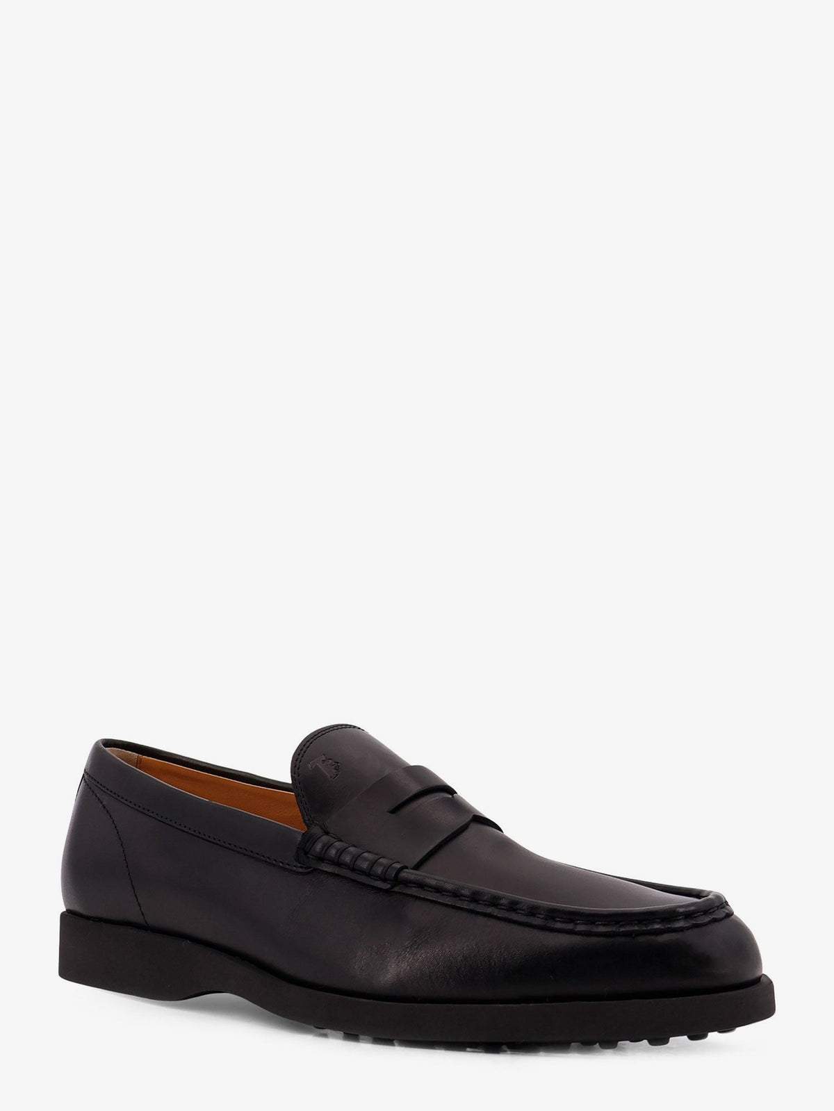 Leather loafers