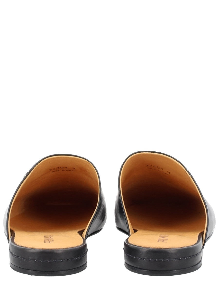 LEATHER SABOT