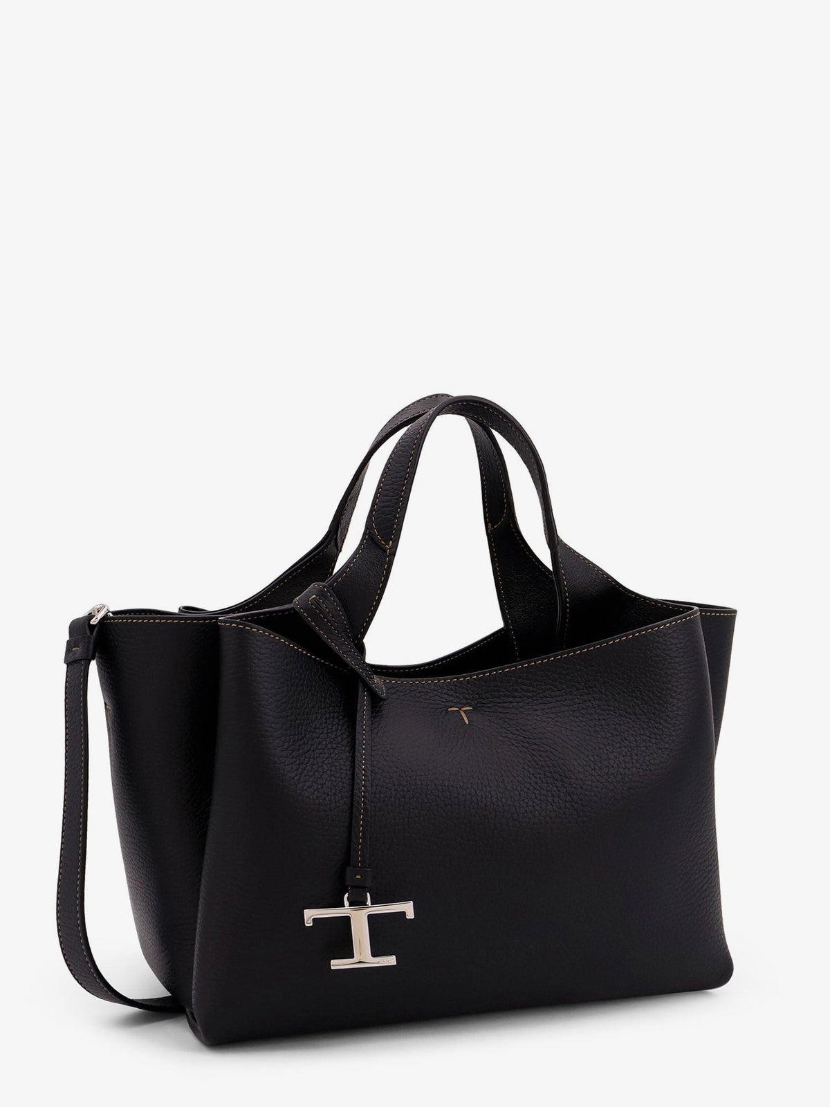 Leather shoulder bag