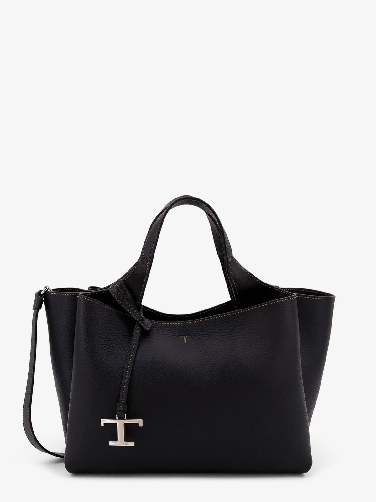 Leather shoulder bag