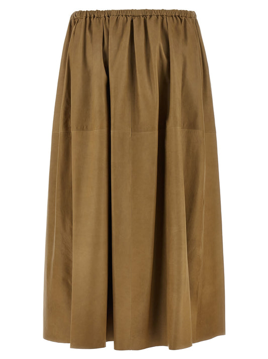 Leather skirt