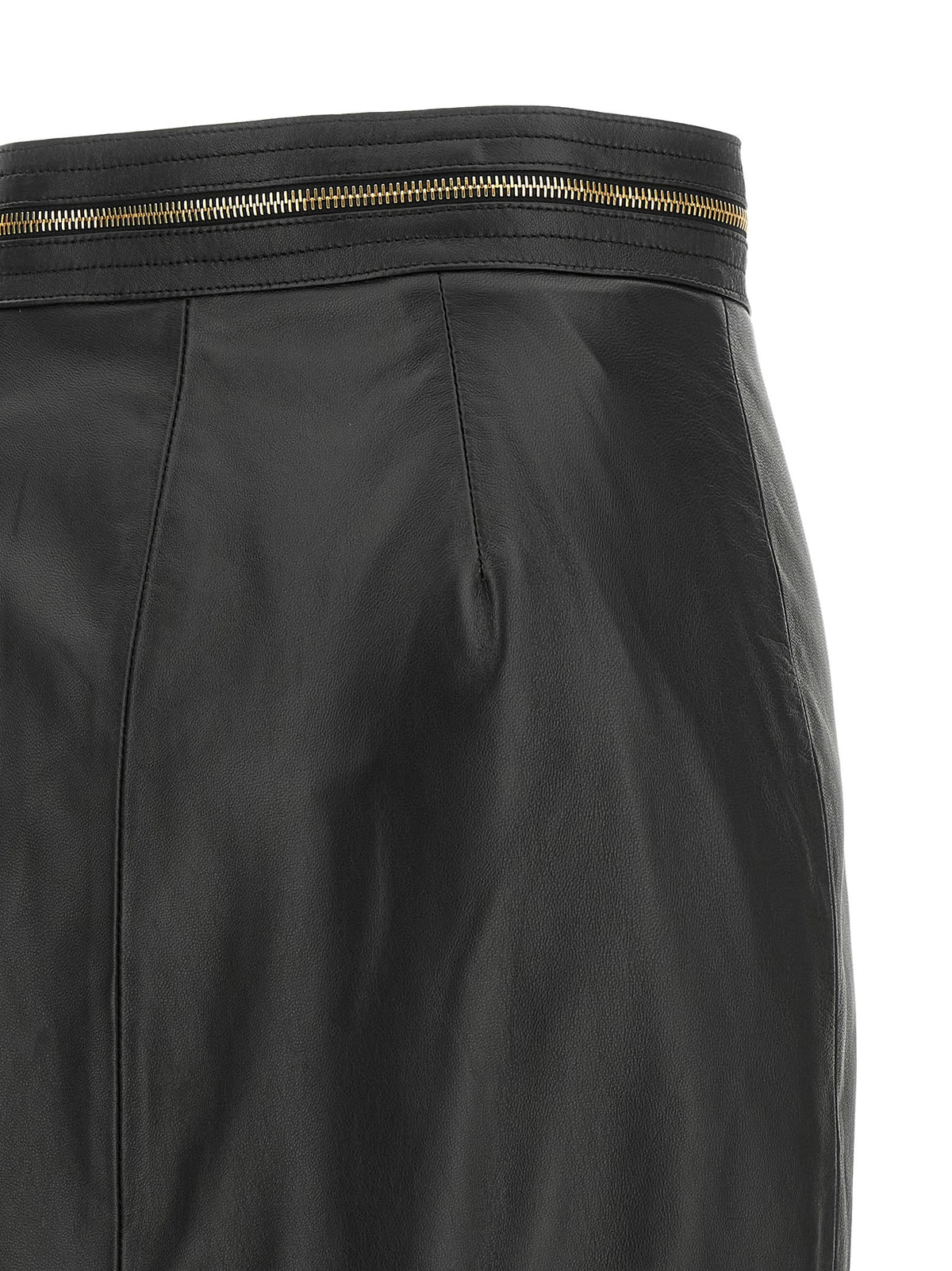 Leather skirt