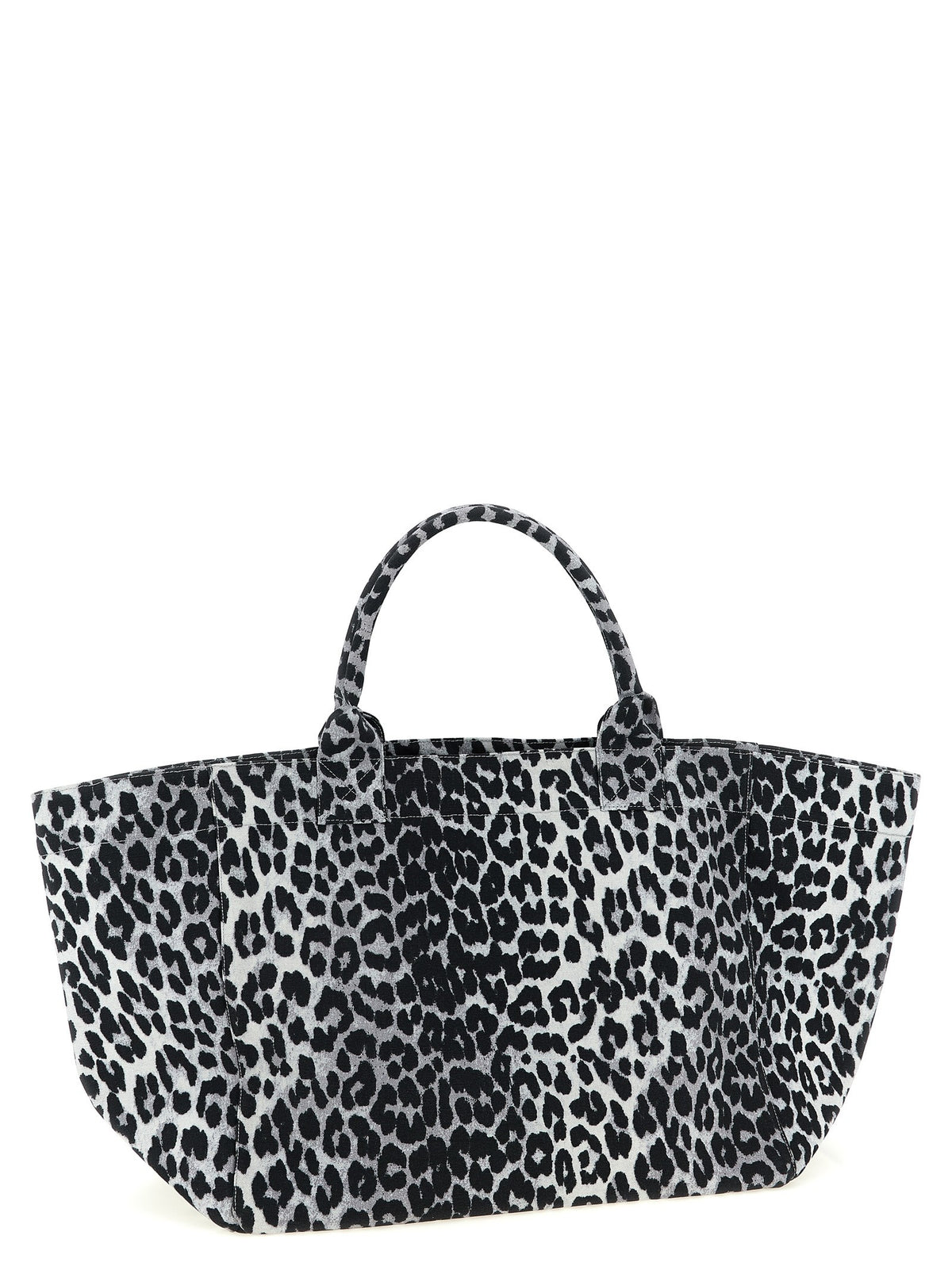 'Leopard Sequin XXL Tote' shopping bag