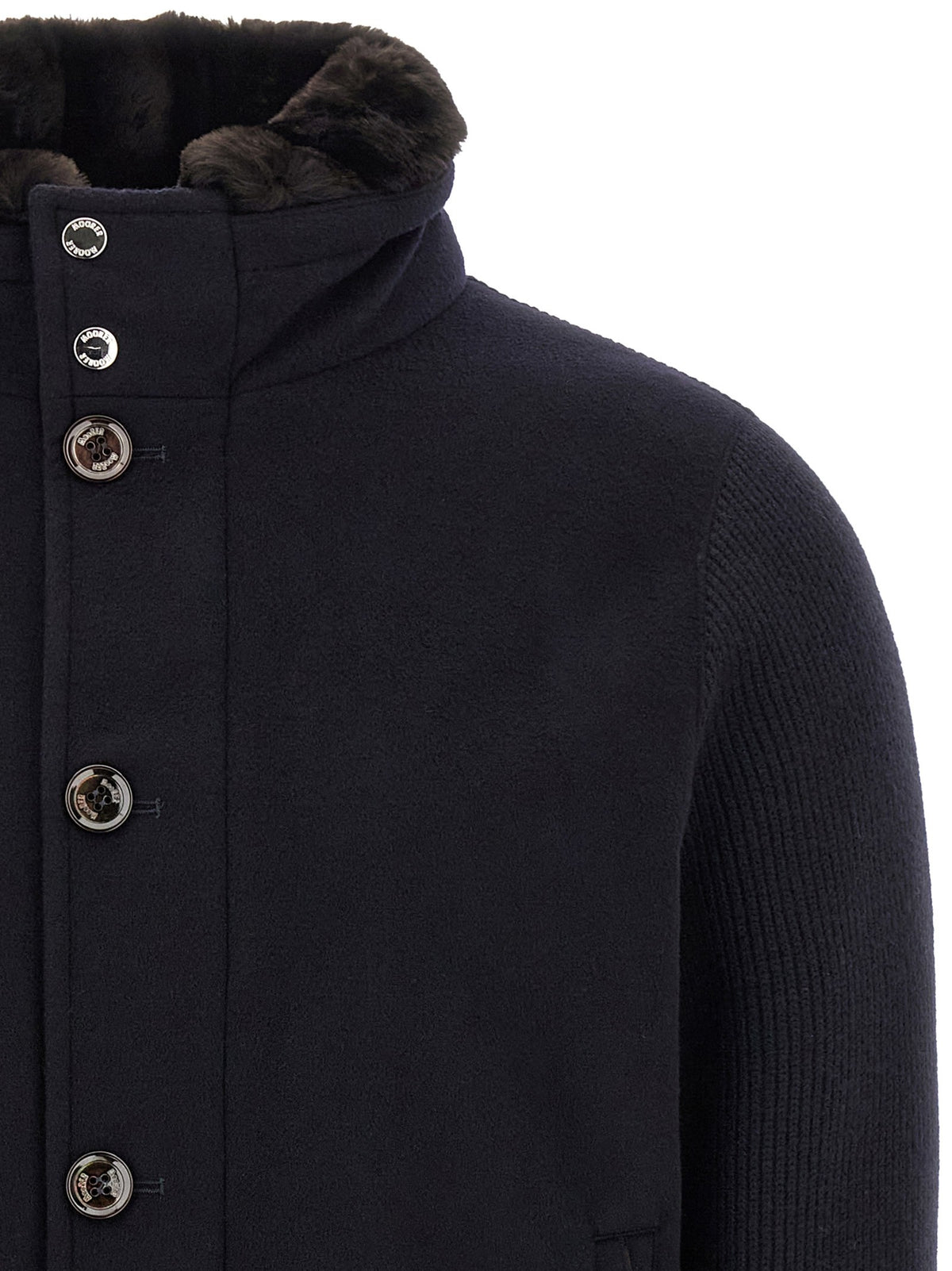 'Levion' wool and cashmere bomber jacket