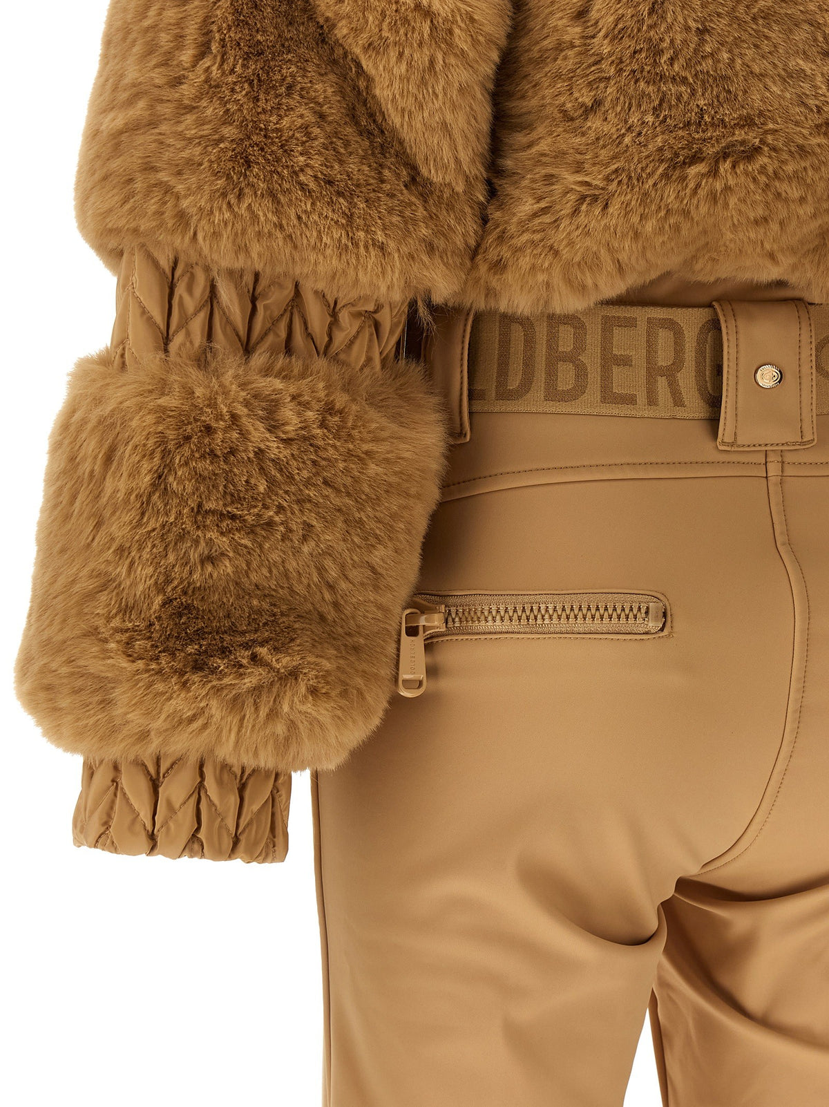 'Lieke' beige ski suit