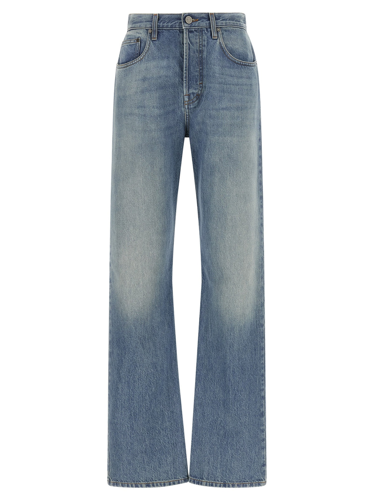 Light blue high waist jeans