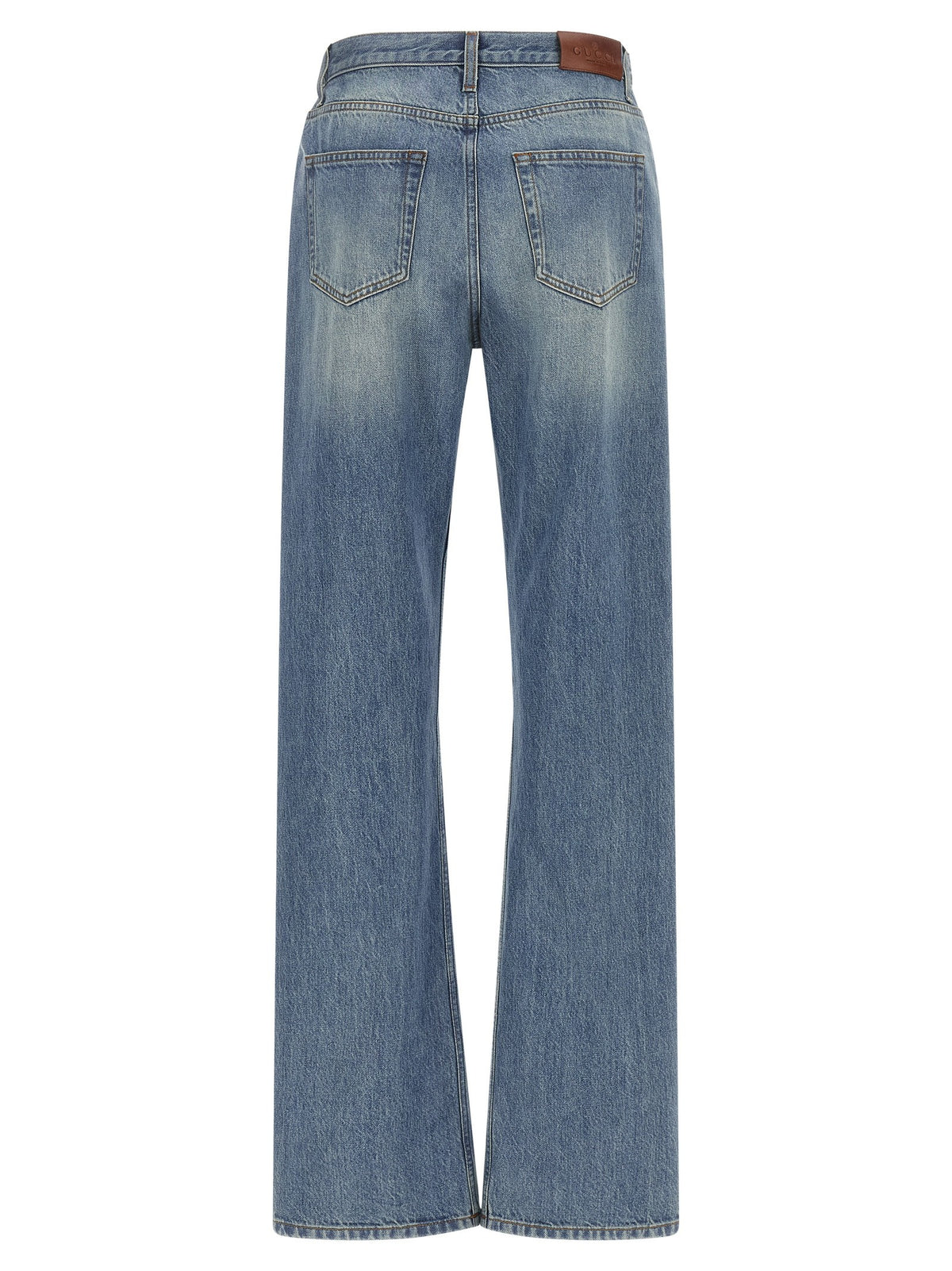 Light blue high waist jeans