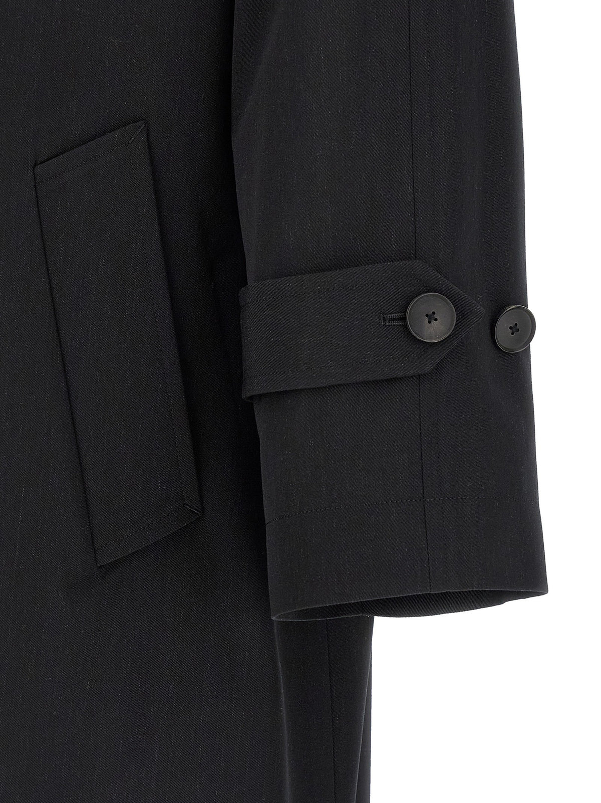 'Light wool Gabardine' trench coat