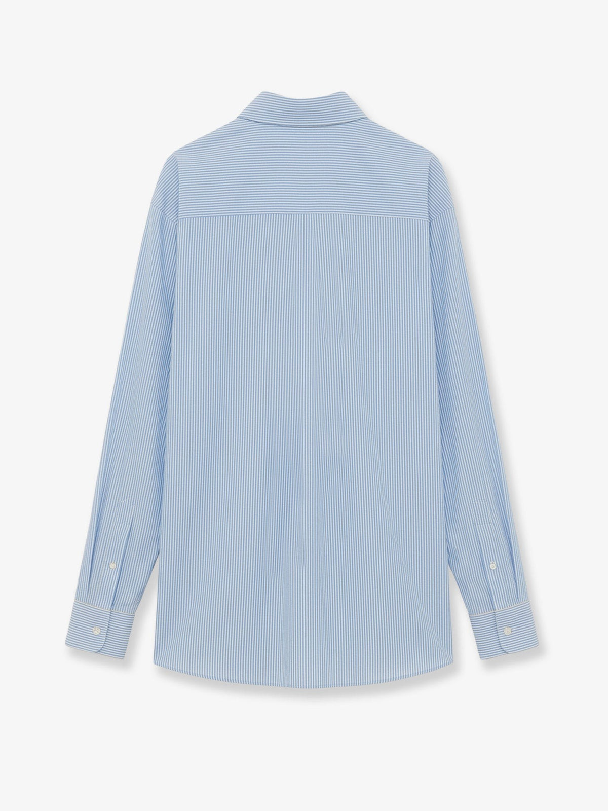 Lightweight wool striped shirt