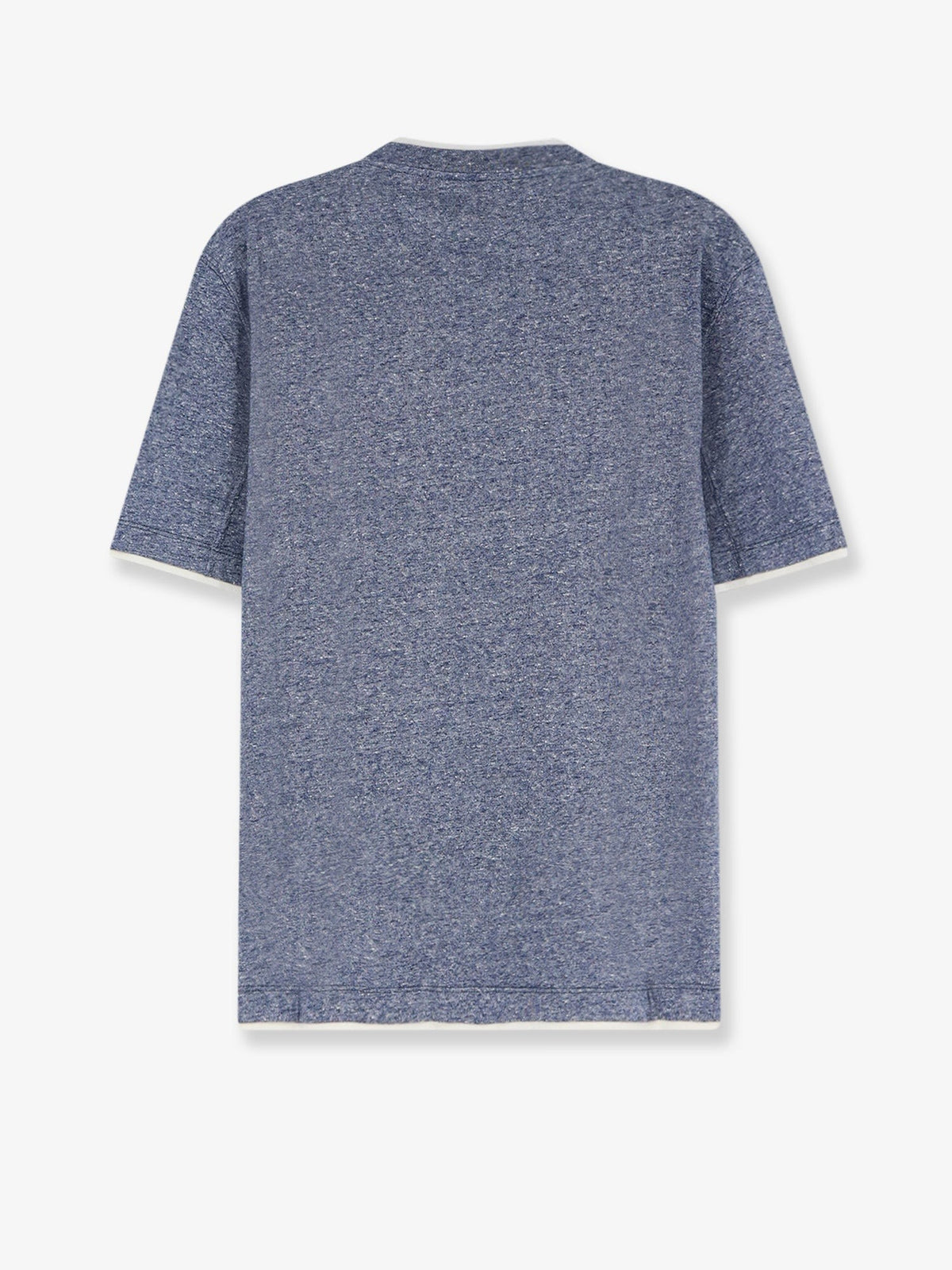 Linen and cotton blend T-shirt
