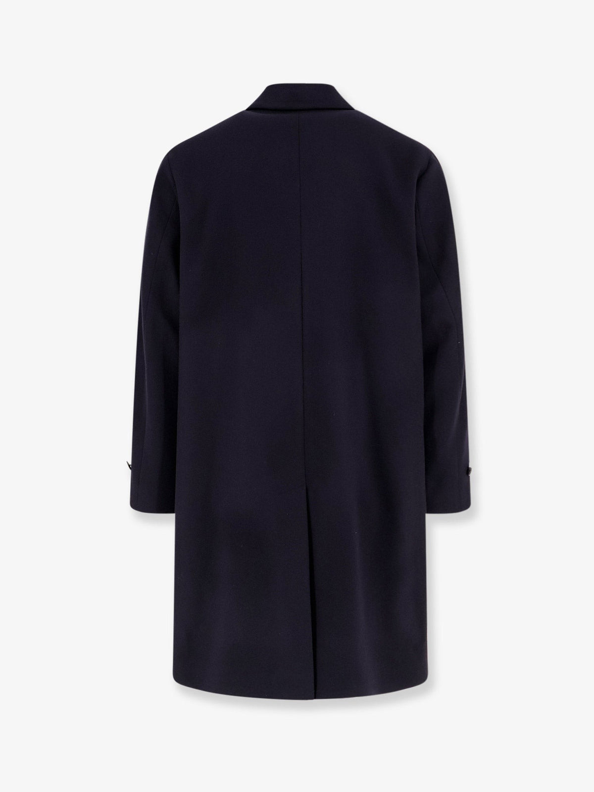 Loconia single-breasted wool blend coat