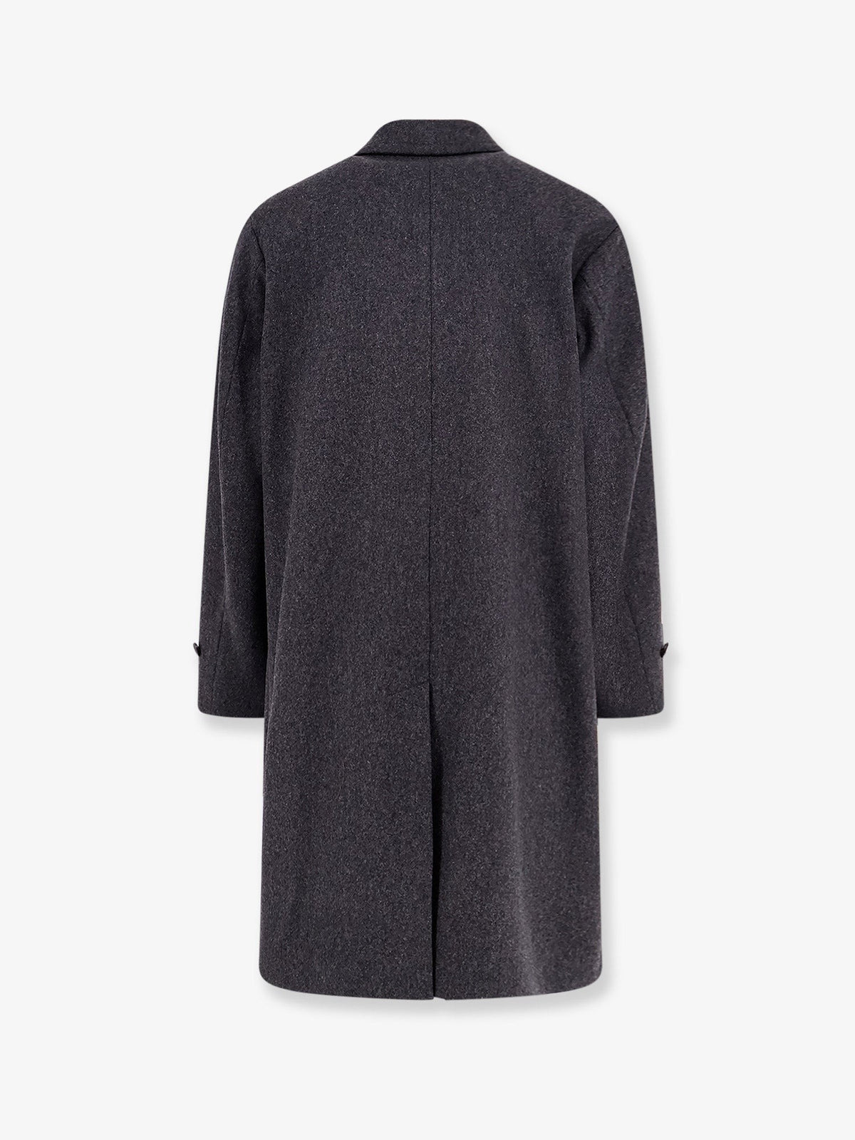 Loconia single-breasted wool blend coat