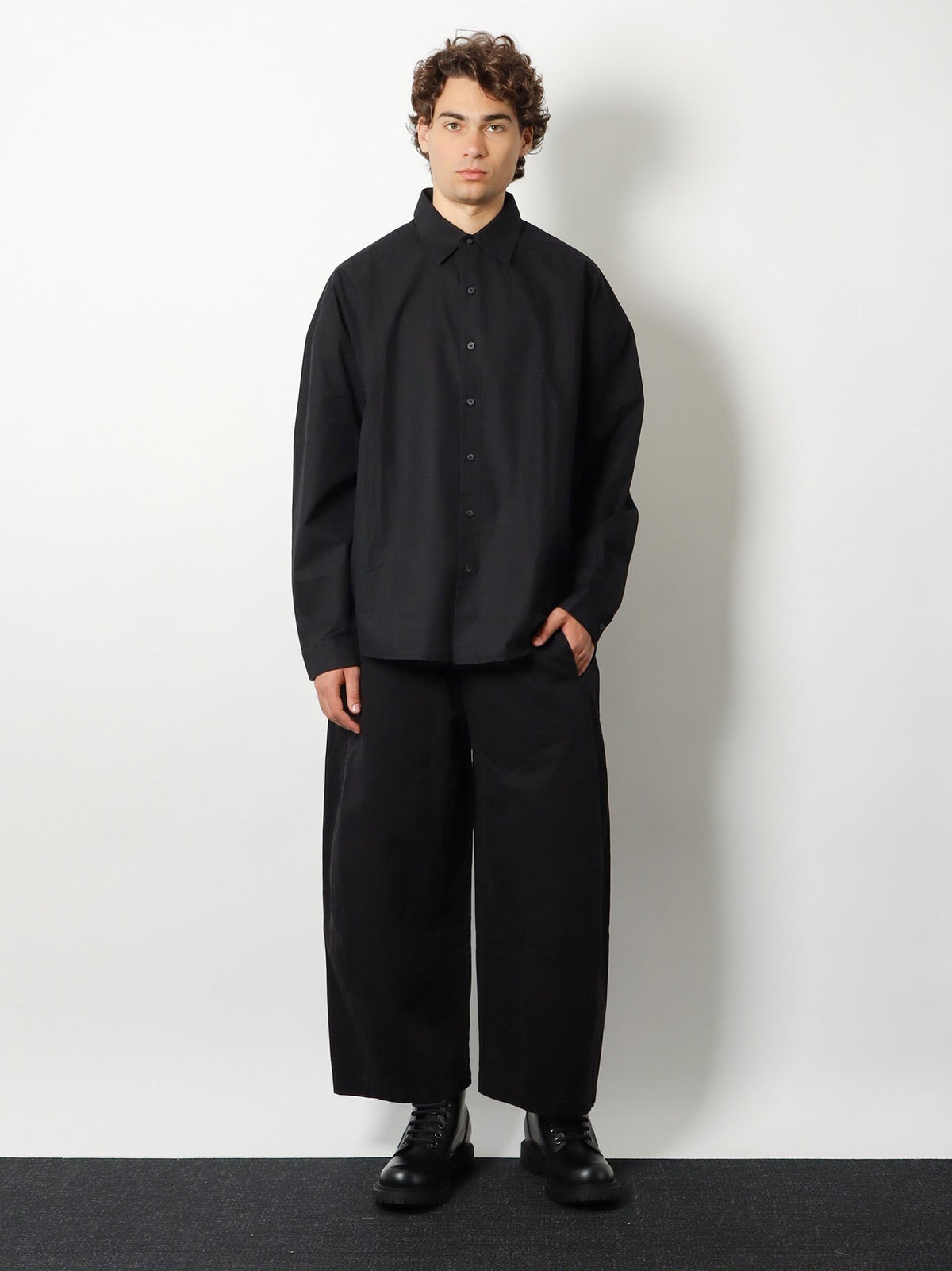 Loft cotton trousers