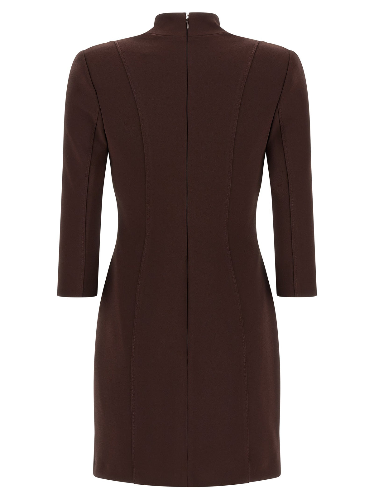 Logo dress with elastic bands