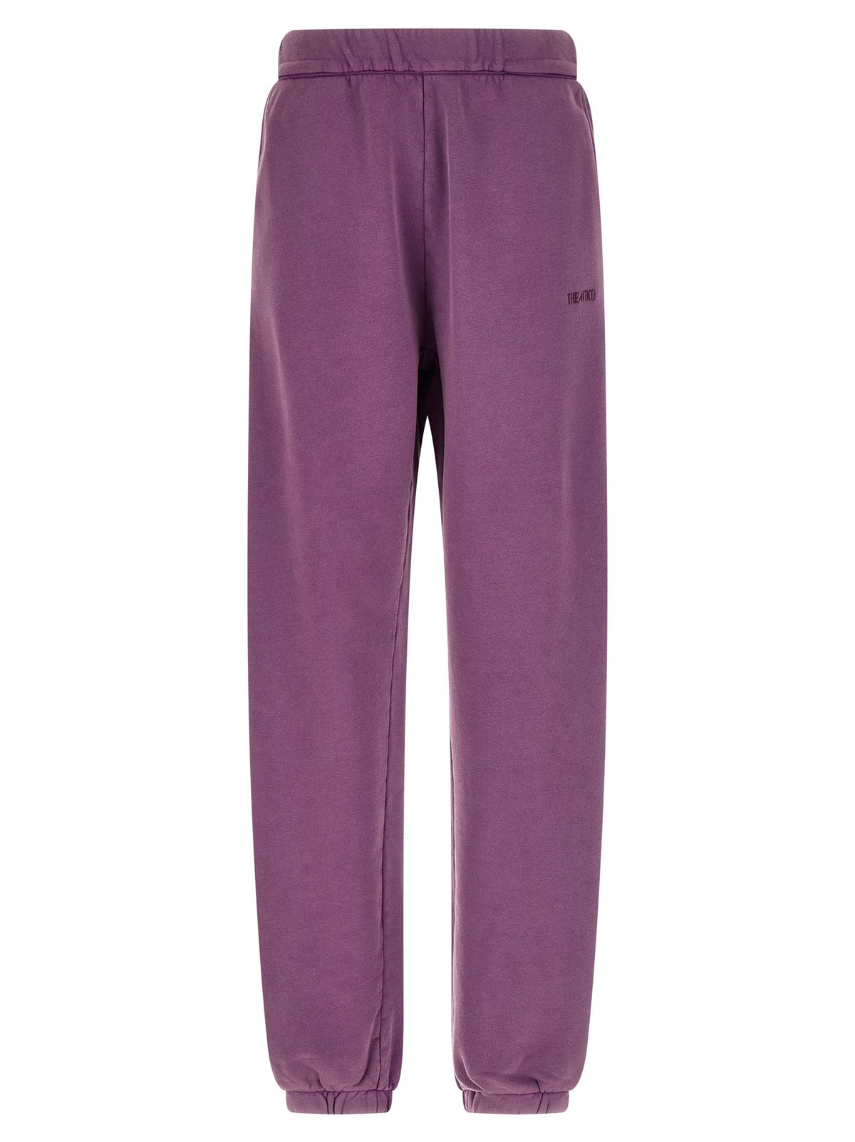 Logo embroidery joggers