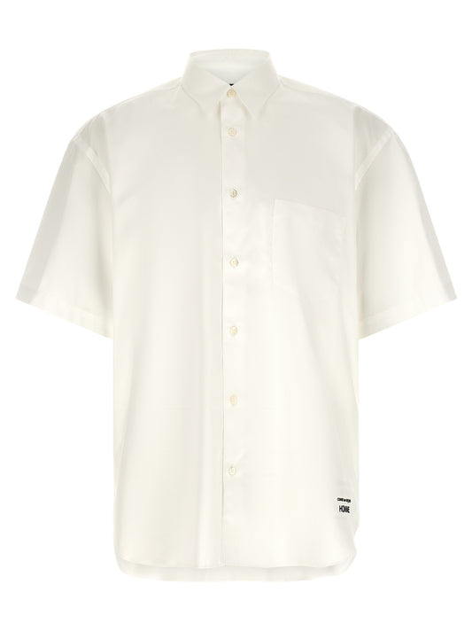 Logo embroidery shirt