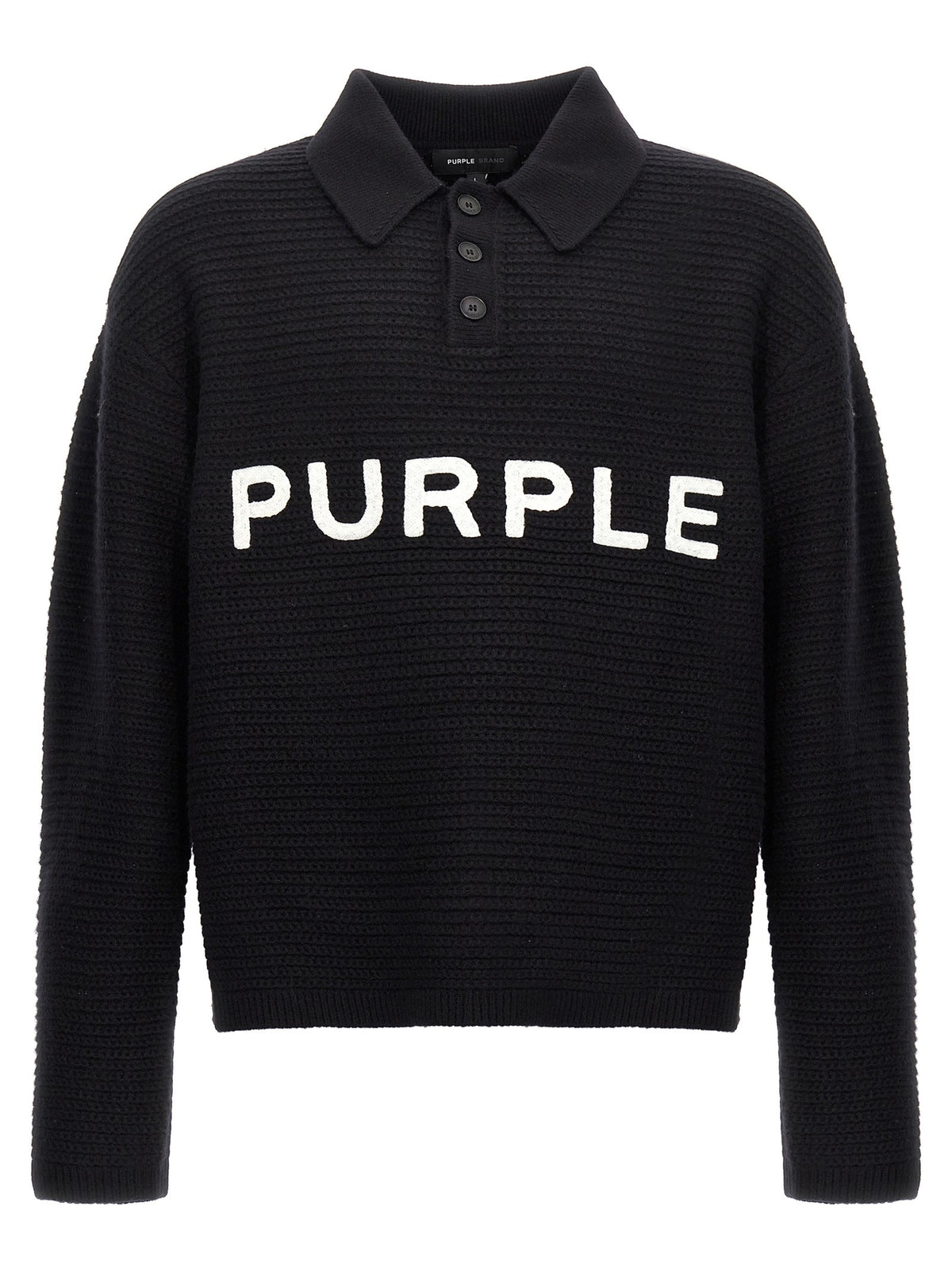 Logo embroidery sweater