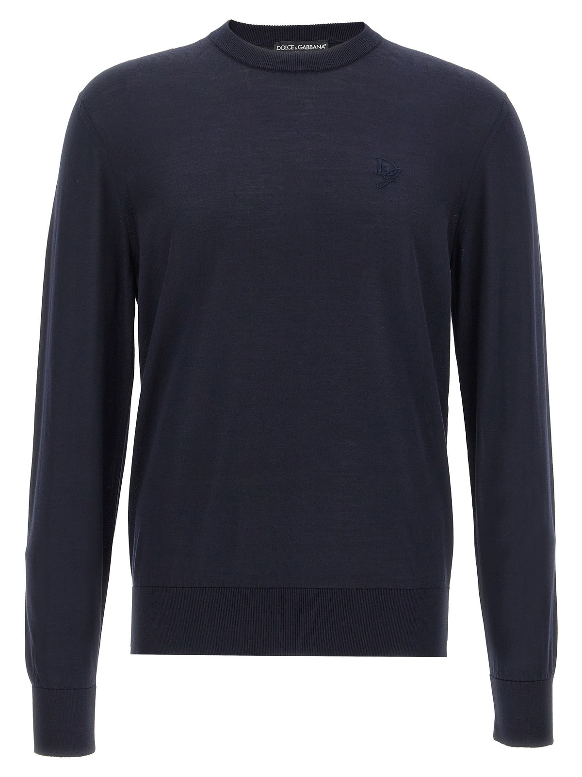 Logo embroidery sweater