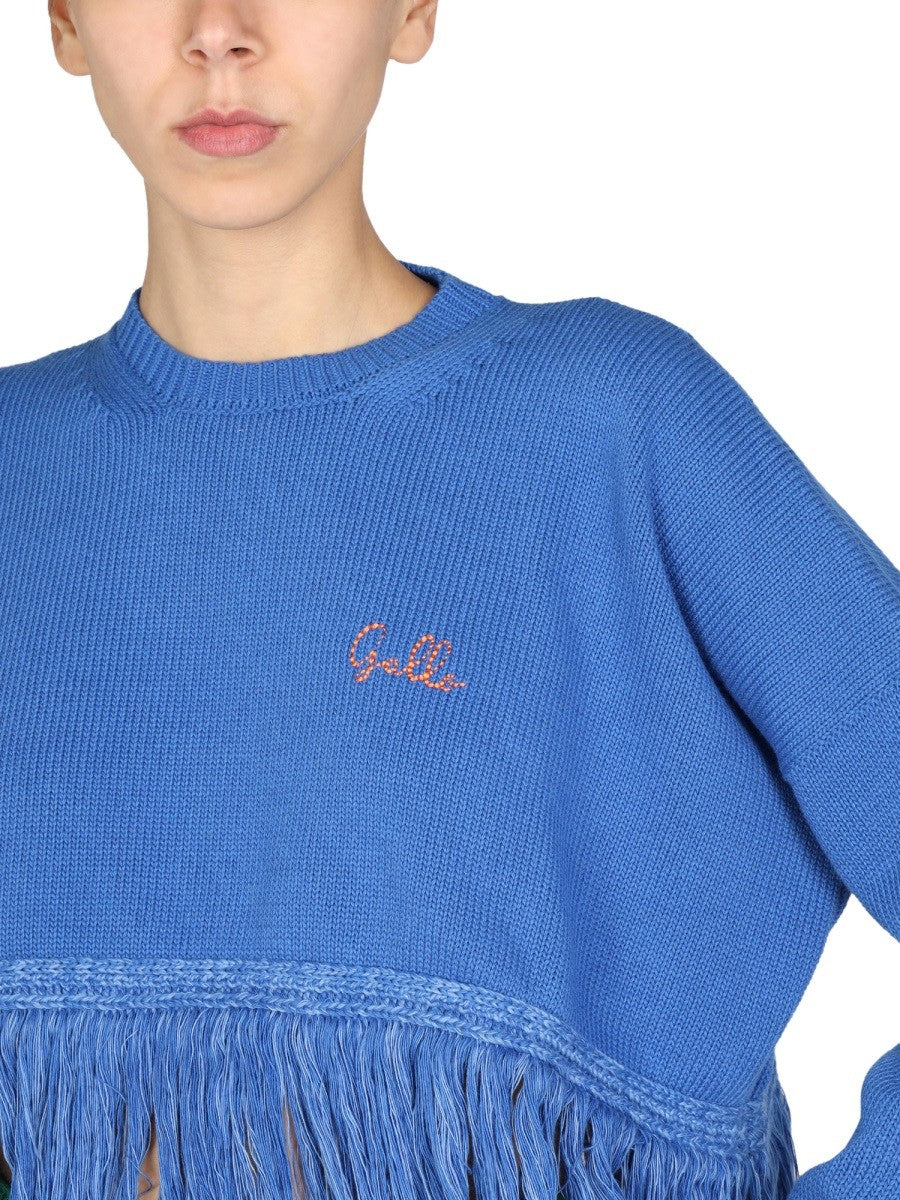 LOGO EMBROIDERY SWEATER