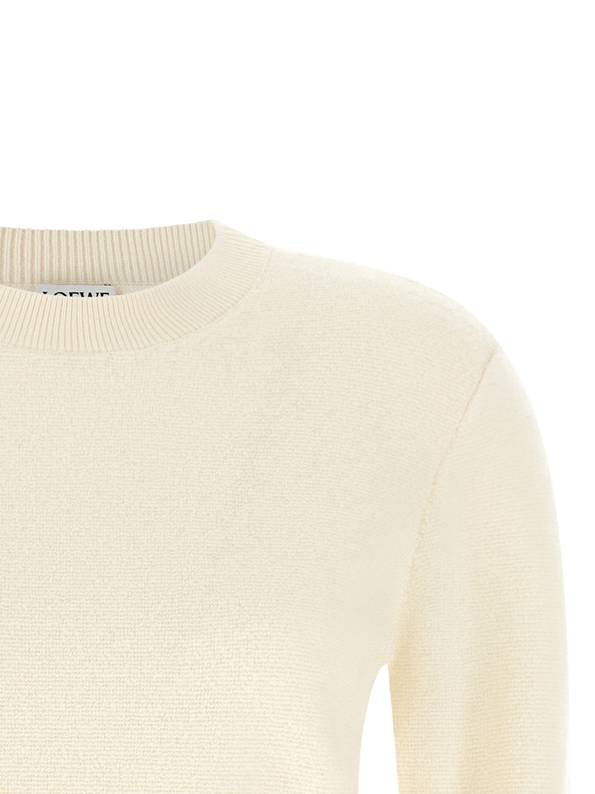 Logo embroidery sweater