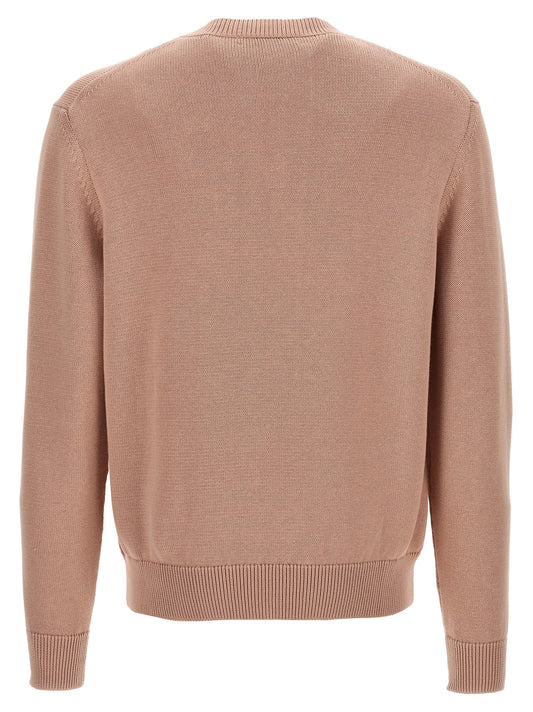 Logo embroidery sweater