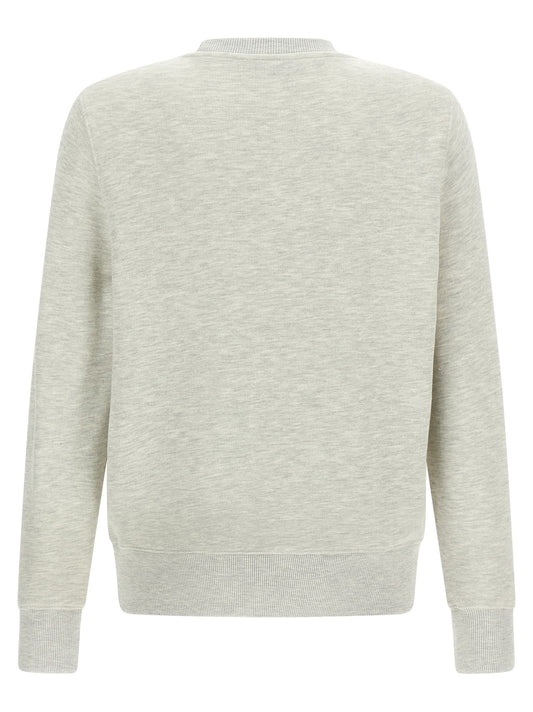 Logo embroidery sweatshirt