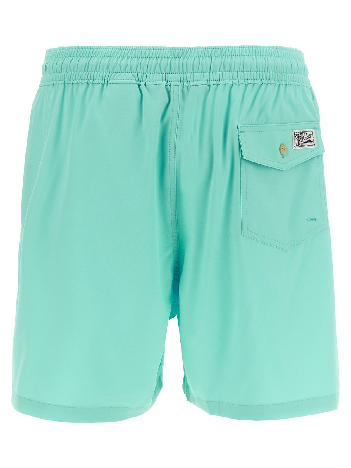 Logo embroidery swim shorts