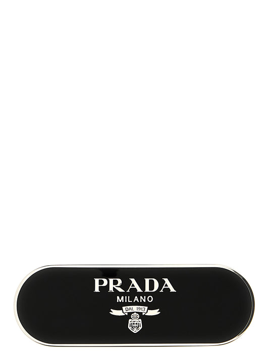Logo hair clip