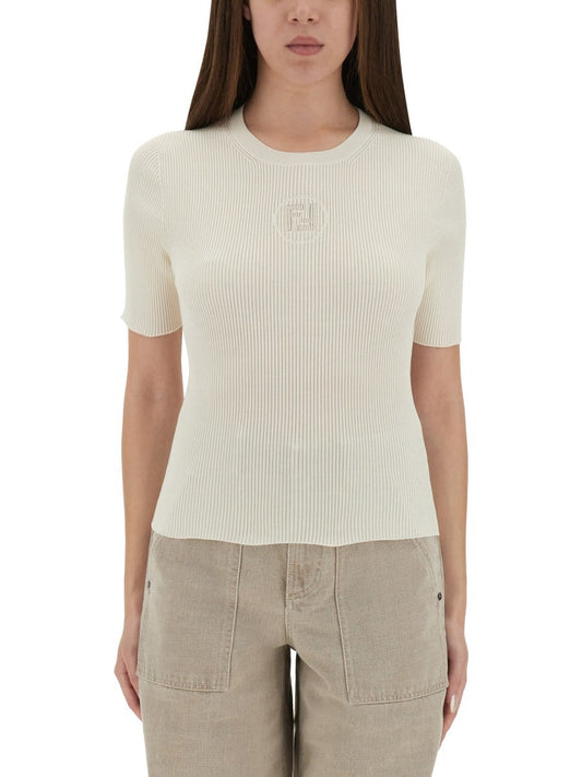 LOGO KNIT T-SHIRT