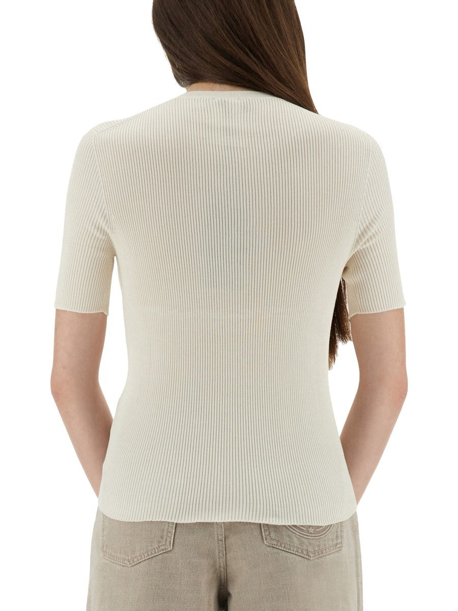 LOGO KNIT T-SHIRT