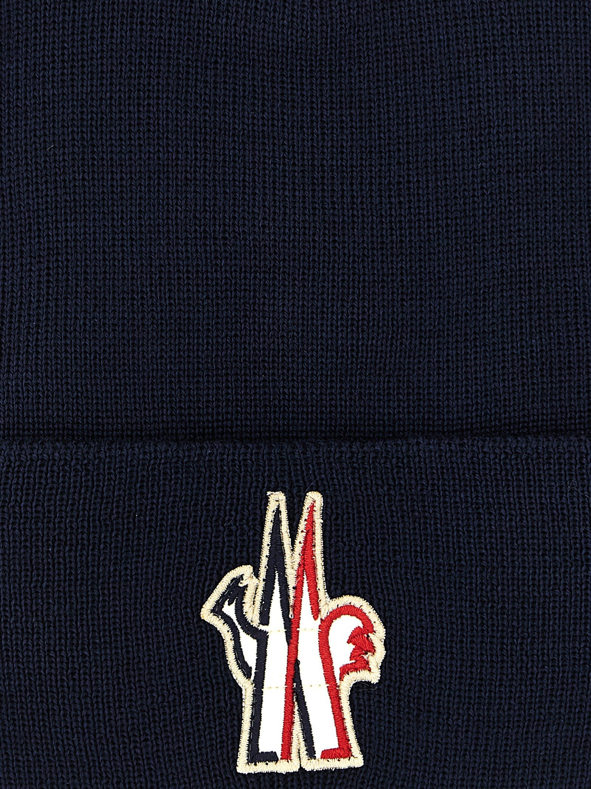 Logo patch beanie