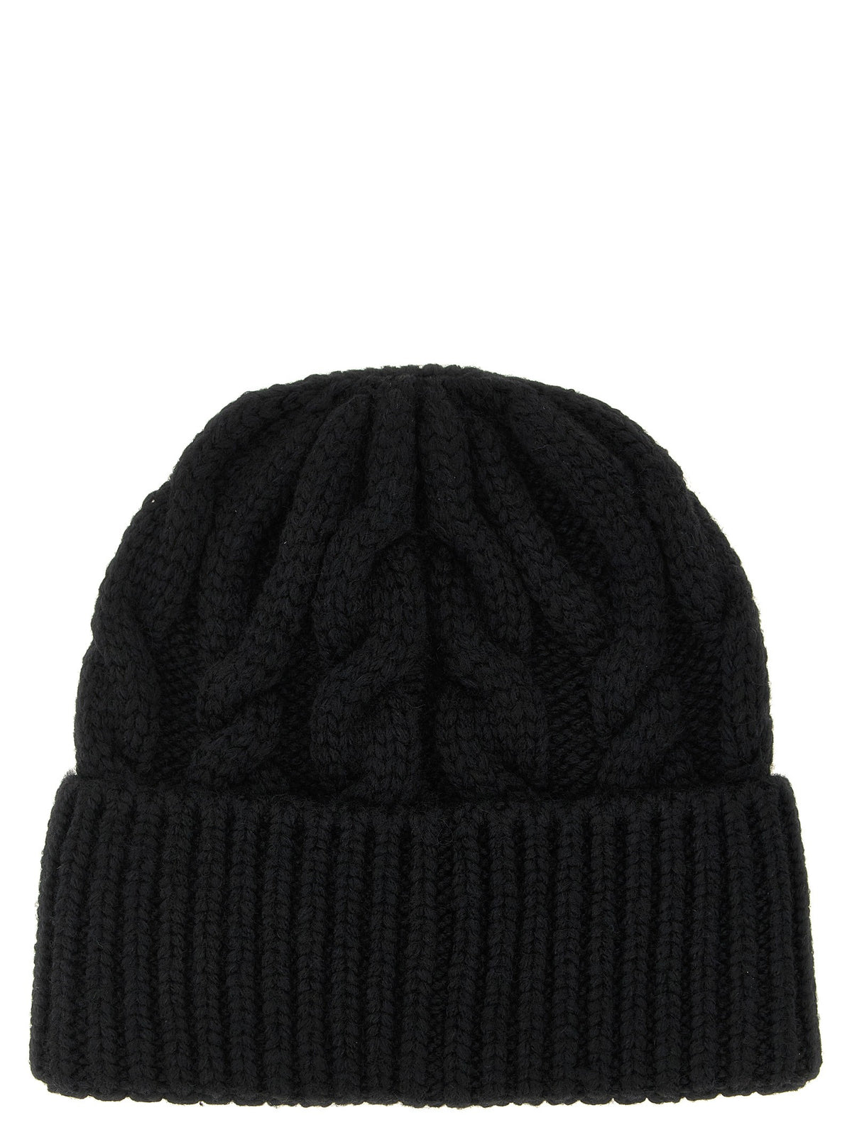 Logo patch beanie