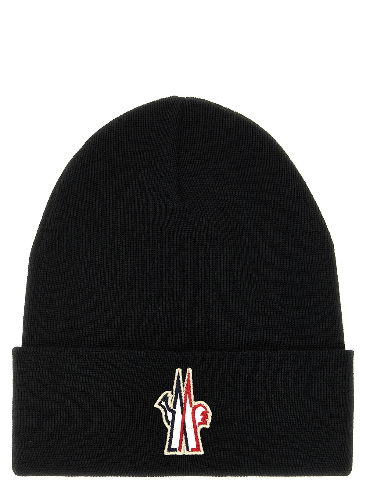 Logo patch beanie