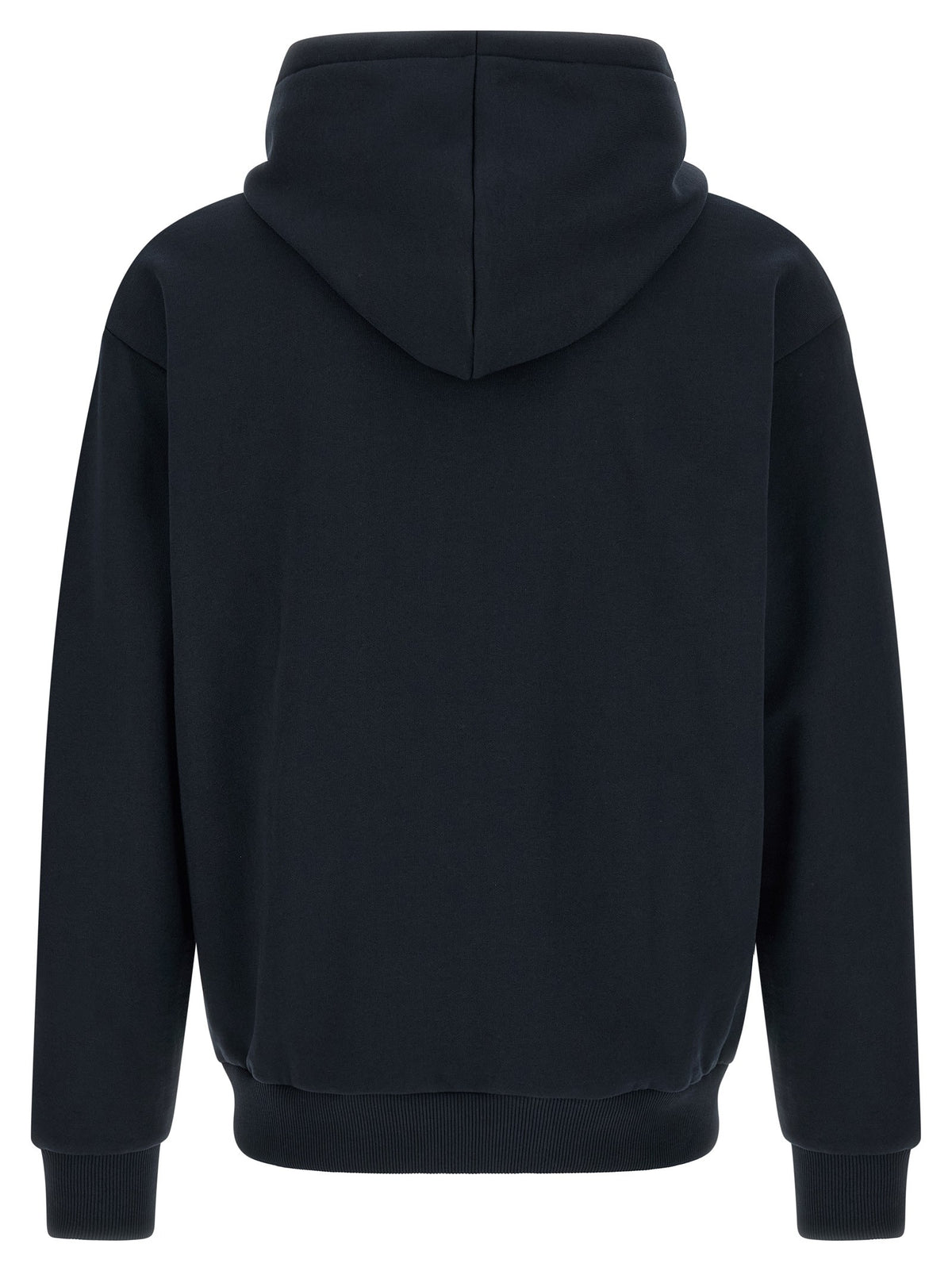 Logo patch hoodie