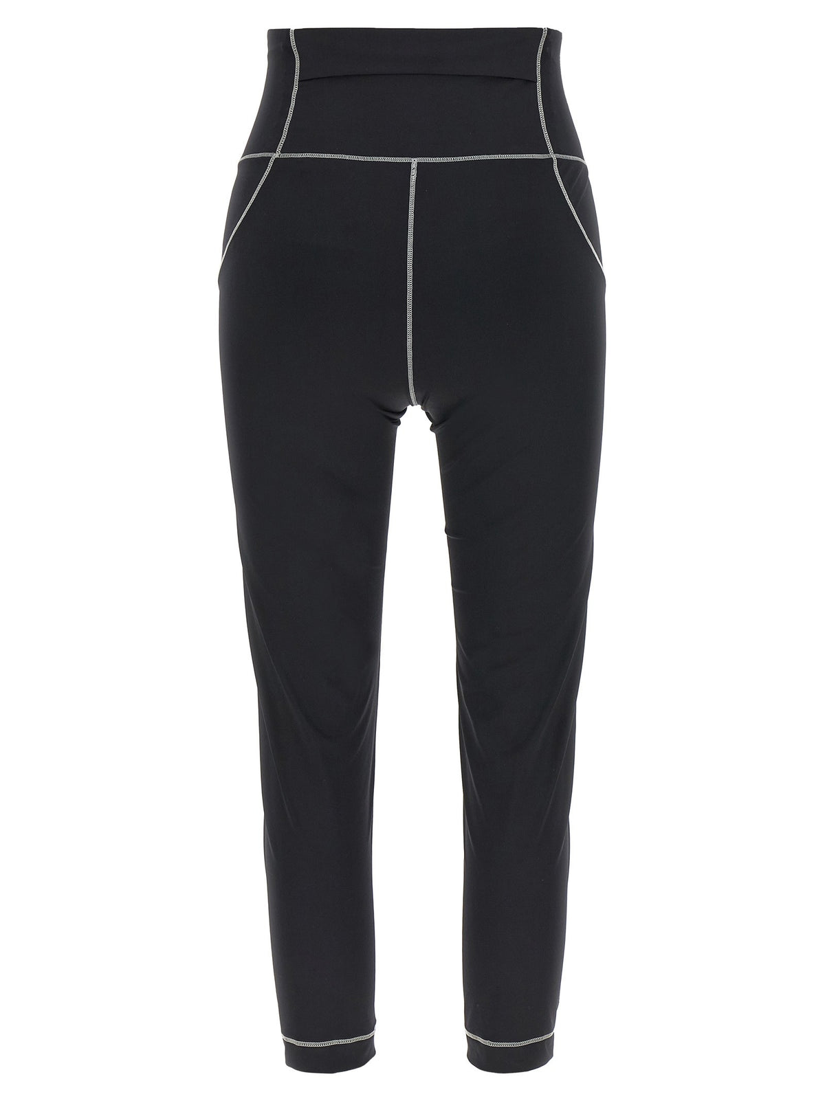Logo patch leggings