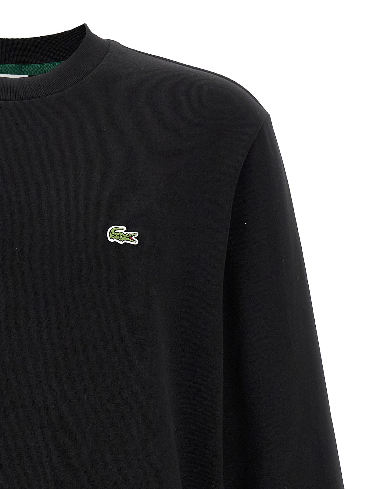 Logo patch sweatshirt