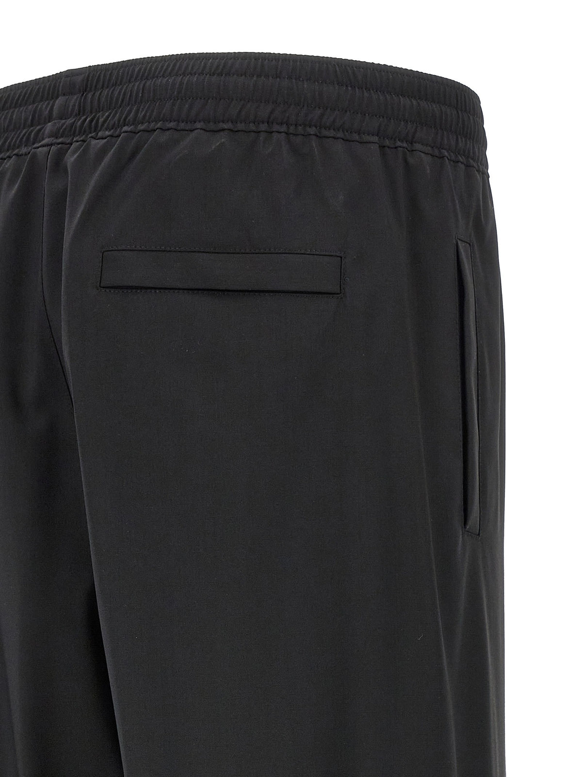 Logo placcetta pants