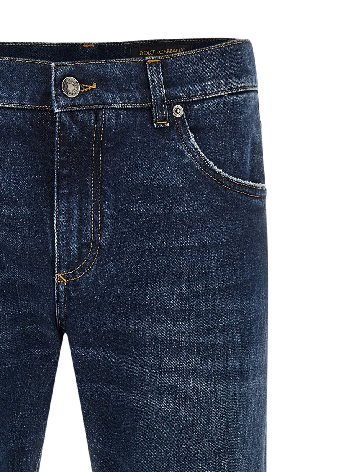 Logo plaque jeans