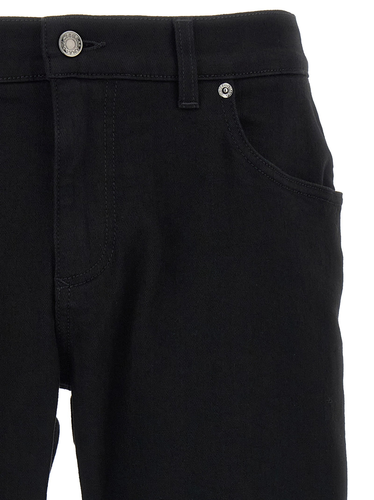 Logo plaque jeans