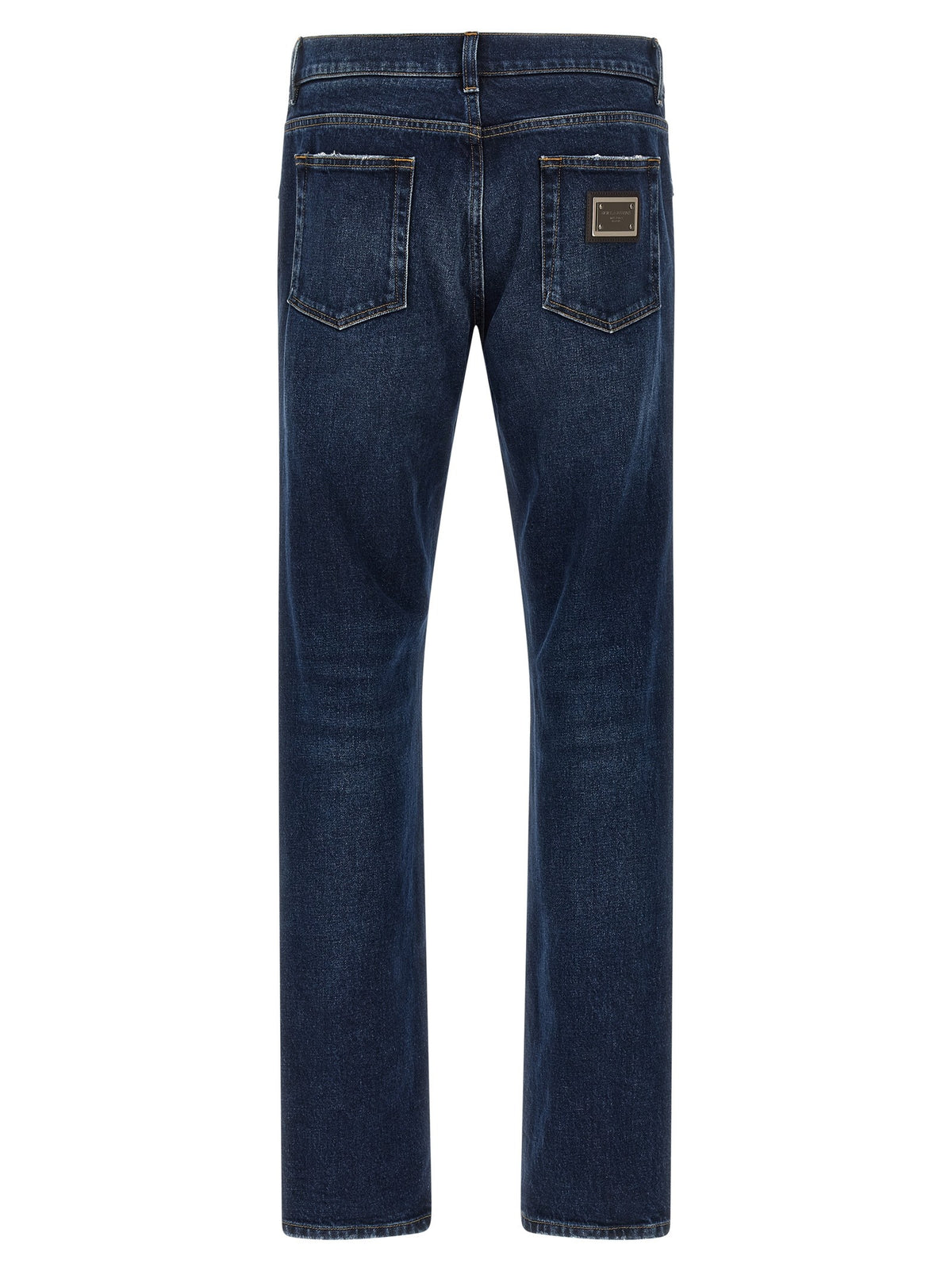 Logo plaque jeans