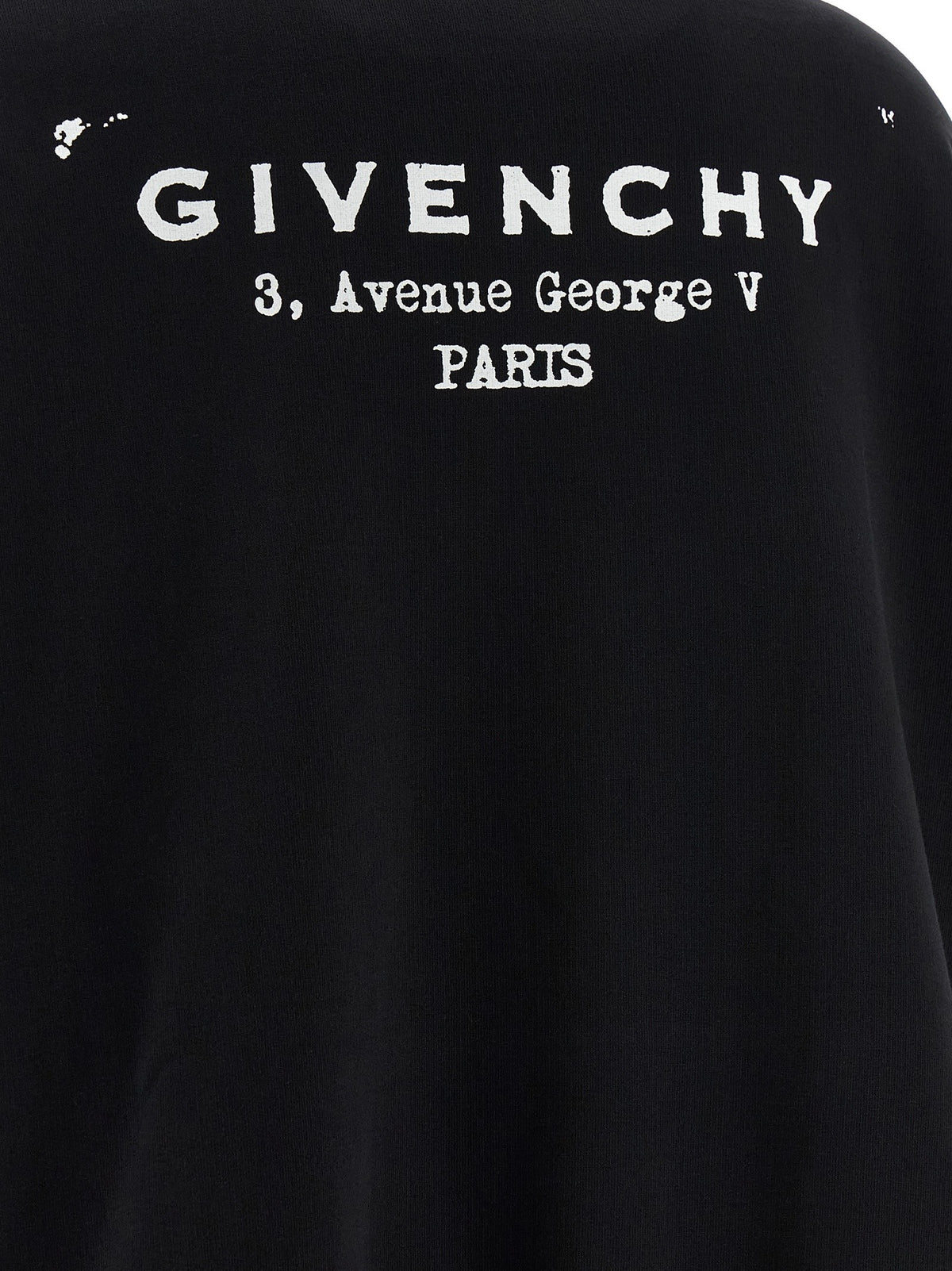 Logo print hoodie