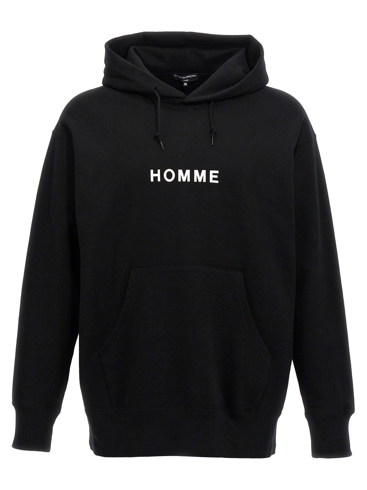 Logo print hoodie