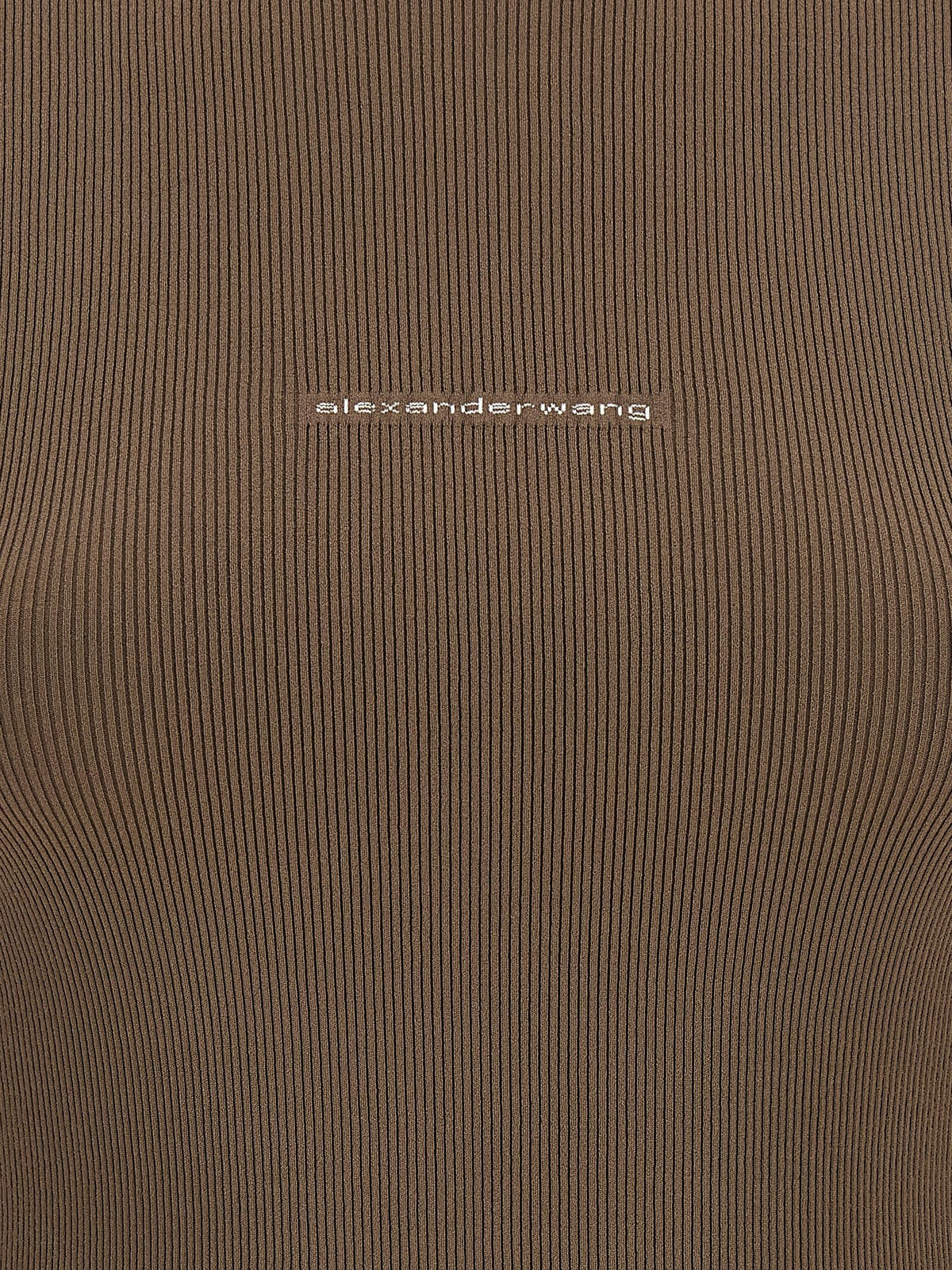 Logo ribbed sweater