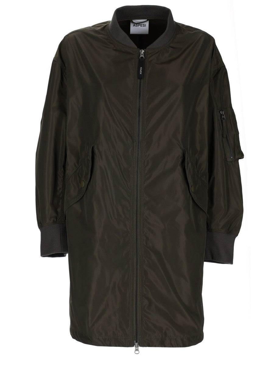 LONG BOMBER JACKET