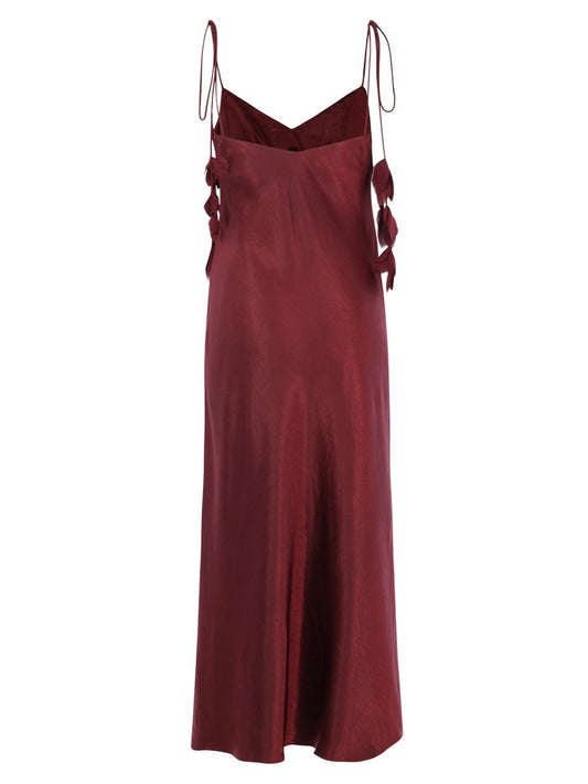 LONG DRESS WITH FLORAL PATTERN