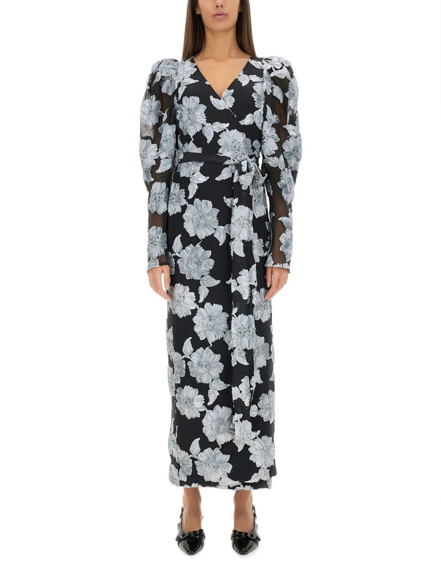 LONG FLORAL DRESS