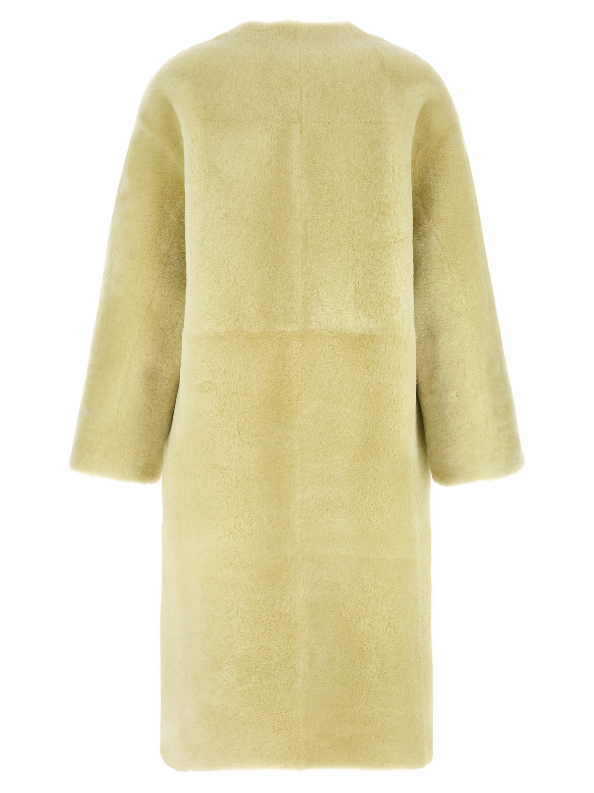 Long fur coat
