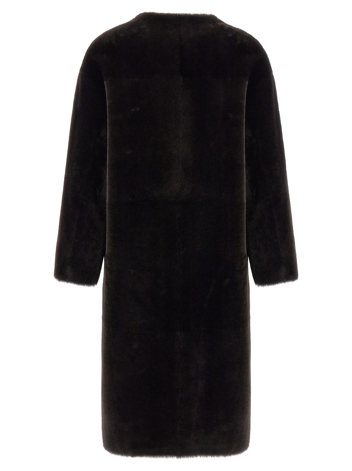 Long fur coat