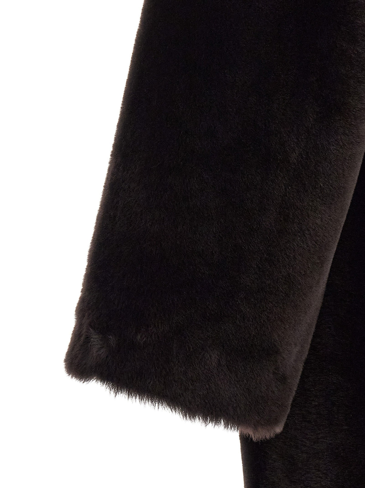 Long fur coat