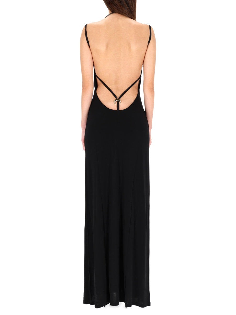 LONG JERSEY DRESS